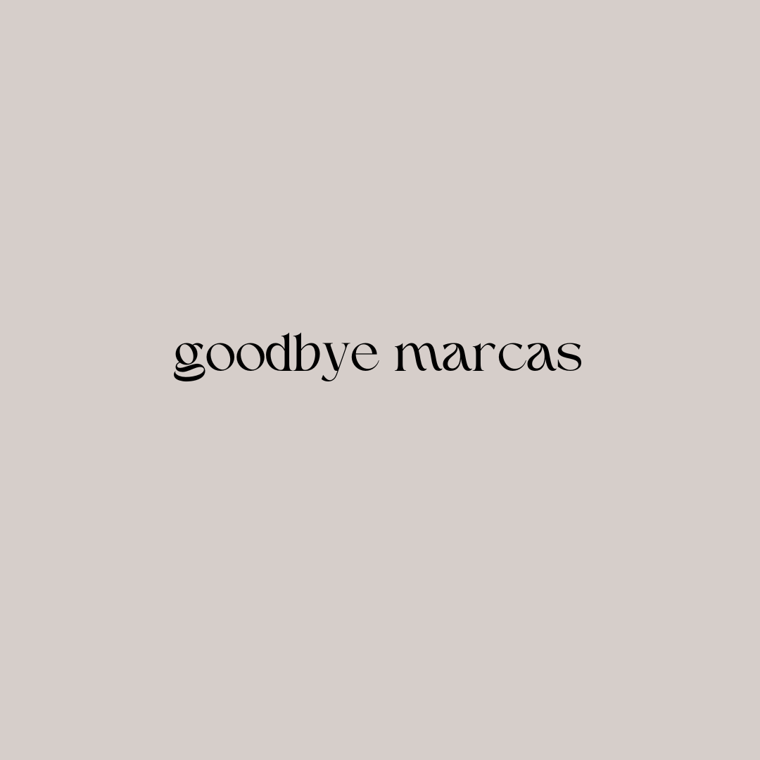 Goodbye marcas